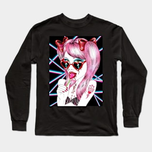 Laser Lolita Long Sleeve T-Shirt